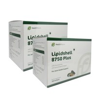 헬스팜 리피드쉘 8750 Plus 그린머슬 뉴질랜드 초록홍합 180캡슐 2개 HealthFarm LipidShell