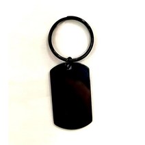 수영키링 사각형 열쇠 고리 스트립 빈 거울 광택 스테인레스 스틸 만들기 키 체인 여자 선물 개, [51]