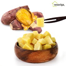 국산 아이스 군고구마 다이스 큐브 2kg+2kg 냉동고구마, 2개