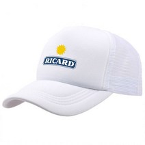 Ricard-클래식 트럭 운전사 모자 남성 및 여성용 메쉬 스냅 백 캡 세련된 내구성 액세서리 야외 스포츠 캐주얼웨어 조절 가능한
