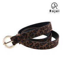 [로제이]호피 정장 여성벨트 RLG073_BR