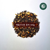 (본사직영) 제임스티스푼 100g 블랙티 윈터딜라이트(애플시나몬) 홍차 벌크 원료 리필팩