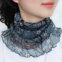 넥워머목도리 변덕스럽다 넥워머코디 비단스카프 겨울 여성 봄가을 얇은 젊은 트렌드 1977632685