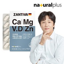 독일 잔티바 칼슘마그네슘 비타민D아연 1박스 2개월분