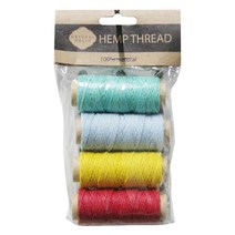세기텍스타일 0.8mm 25yard 햄프끈 4개입 세트 (13color), 23m, No.1