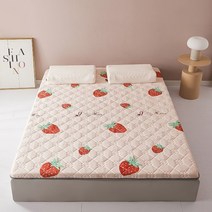 라텍스 토퍼 접이식 바닥 수면 매트 침대 이불 매트리스, Style-12