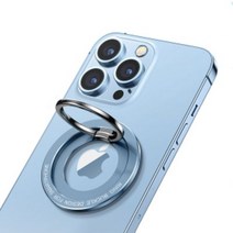 JJX03 맥세이프 자석흡착식 360도 회전 마그네틱 버클링 거치대 홀더 브라켓 Magsafe, 스카이