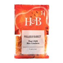 홀랜드앤바랫 타이 칠리 라이스 크래커즈 250g Holland & Barrett Thai Chilli Rice Crackers, 1팩