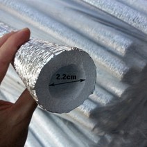 은박 파이프 스폰지 보온재 보강재 2M 창틀방풍 보강재, 보온매직테이프파랑1롤