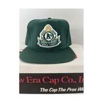 오클랜드 애슬레틱스 A의 89-90 월드 시리즈 New Era MLB 프로 모델 스냅백 샘플