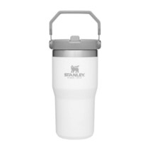 스탠리 아이스플로 스테인리스 스틸 빨대 텀블러, 64oz, Polar