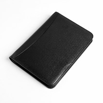 오피스 가죽 파우치 형태 계산기 내장형 서류 보관용이 지퍼형 다이어리 업무용 바인더 다이어리 수첩 랜덤발송