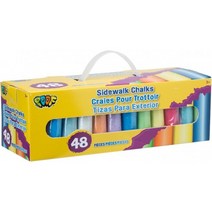 POOF 48-Piece Sidewalk Chalk