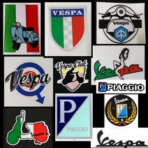 베스파 스티커 바이크 스쿠터스티커 포인트스티커 방수 반사 데칼 베스파튜닝용품, (05), 1개