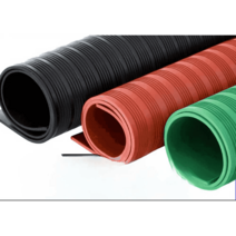 고압 절연매트 배전실 카페트 358mm 절연고무패드, 5m x 1m x 6mm 녹색 줄무늬 15kv