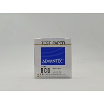 어드밴텍 pH Test Paper BCG pH 4.0~5.6 브롬크레졸그린 시험지 / Advantec제품