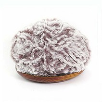 [앵콜스] 슈퍼밍크실 Super Mink (FUR) 인조밍크실 뜨개실 털실 손뜨개, 13 코코아+아이보리