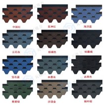 아스팔트 싱글 지붕방수시트 자체 접착 리놀륨 타일 롤 재료 단열 빌라 컬러 스틸 일광 욕실 유리 섬유, 2. 정장