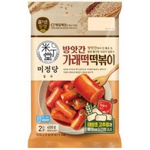 cj제일제당 미정당 방앗간 가래떡 떡볶이 간편한간식 400g, 1개