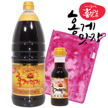 홍게간장 홍게맛장 골드 1.8L + 200ml + 행주 간장 홍일식품 홍게 맛간장 천연 조미료, 1.8L 1개 + 200ml + 행주