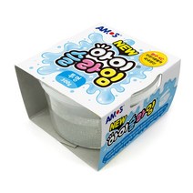 아모스 아이슬라임 300g 투명 핑크 하늘 액체괴물 액괴 미술 점토 학습완구 학교 만들기 장난감