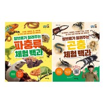 정브르가 알려주는 곤충 체험 백과 + 파충류 체험 백과 세트 (전2권), 도서