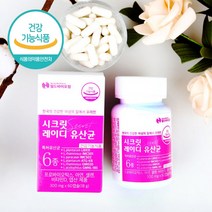 시크릿레이디 백김치유산균 유채씨유 60캡슐, 3개