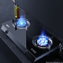 LPG 가스레인지 터보 초강력 고화력 2구 가스렌지 고출력 중식 레인지, N