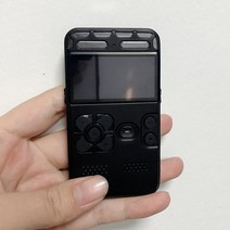 녹취 소형녹음기 상시녹음기 미니 디지털 음성 오디오 레코더 smart sound hd, 8GB, 검은 색