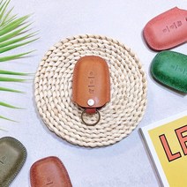 가죽 키케이스 차 키커버 자동차 스마트 키홀더 초이블랑 CA102 공용1, 올리브, 모델명은 배송정보에 작성부탁드립니다!