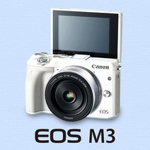 캐논 정품 EOS M3+15-45mm IS STM 줌렌즈 k, 블랙, 32GB+가방+UV필터