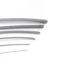 스텐 와이어 로프 멀티 스트랜드 소프트 스테인레스 스틸 크레인 리프팅, 3.0mm(2미터), 06 3.0mm (2Meter)
