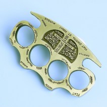 콘스탄틴너클 호신용 너클 휴대용 주먹너클 넉클 청동 호신 장비