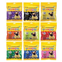 아모스 탱탱 아이클레이 110g 검정, 50개
