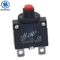 5Pcs MR-5A 8A10A 15A 20A 회로 차단기 과부하 보호 장치 스위치 퓨즈, 05 5A