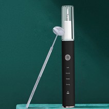 휴대용 스마트 초음파 치석제거기 가정용 구강세정기 전동 스케일링 기계, 블랙