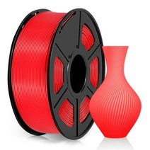 CoLiDo PETG 필라멘트 1.75mm 1KG 3D 프린터 필라멘트 For FDM 3D 프린터/ Ender/ Anycubic 용 반투명 3D, 03 RED PETG