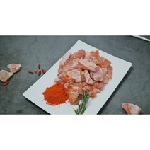 브라질 닭다리살 정육 염지2kg 절단 정육, 냉동  핫염지 토막 2kg