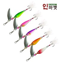스피너 메탈 지그 배스 쏘가리 루어 낚시 블레이드, 스피너메탈 15g LRH