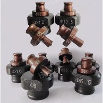 유압 전동 천공기 라운드 유압펀칭기 원형 몰드 다이, 19.남색장공Ф16x20mm