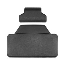 오토바이탑박스 등받이 브라켓 배달 알루미늄 오토바이 리어 탑 케이스 쿠션 승객 백 패드 커버, 로고 없음