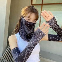 다온마켓 남녀공용 아웃도어 스포츠 아이스 쿨토시 버프세트