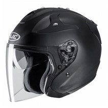 HJC 홍진 오토바이헬멧 FG-JET 오픈페이스, 2XL, FG-JET 무광블랙