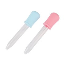 스포이드 피펫 비커5ml 작은 실리콘 플라스틱 먹이 약 액체 눈 귀 졸업 피펫 Dropper 학교 실험실 용품, 02 Blue 5ml