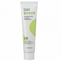 EM 풀라무 순하고 개운한 치아 이빨 구강 건강 휴대용 여행용 치약 20g