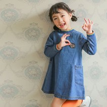 아이러브제이 레인보우 포켓 데님 원피스 JRFOP31