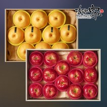 경북 안동 명품 과일 혼합세트 (사과 4kg 13~15과+배 5kg 8~10과)총 2박스 9kg이상 설선물세트