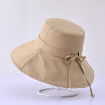 흑백 풀 코튼 어부 모자 여성 여름 선생 선 스크린 큰 처마 선샤이드 유럽과 미국 야외 냄비 새로운 새로운 새로운