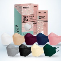 국내생산 KF94 뉴크린웰 황사방역용 마스크 컬러 유색 마스크, 뉴크린웰 KF94 대형[1매], 화이트