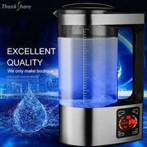 진공발생기 2l 전기 수소 풍부한 물 주전자 물 ionizer 기계 물 필터 음료 수소 물 생성기 가정용 100v-240v, 220-240v, 영국